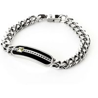 Bracciale 4US: Cesare Paciotti Uomo in Acciaio Peridoto 4UBR0905 - 4UBR0905